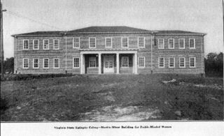 Minor-Mastin building, part of the Virginia Colony for Epileptics and Feebleminded